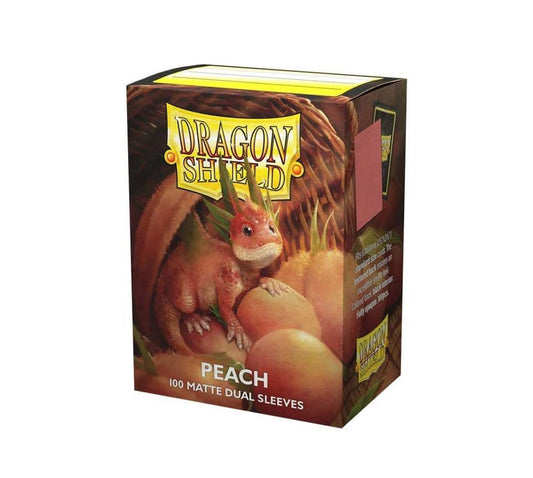 DragonShield Matte Dual Sleeves (Peach)