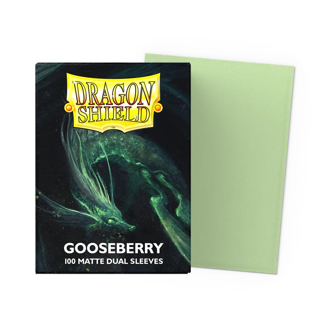 Dragon Shield Gooseberry - Pastel Duals