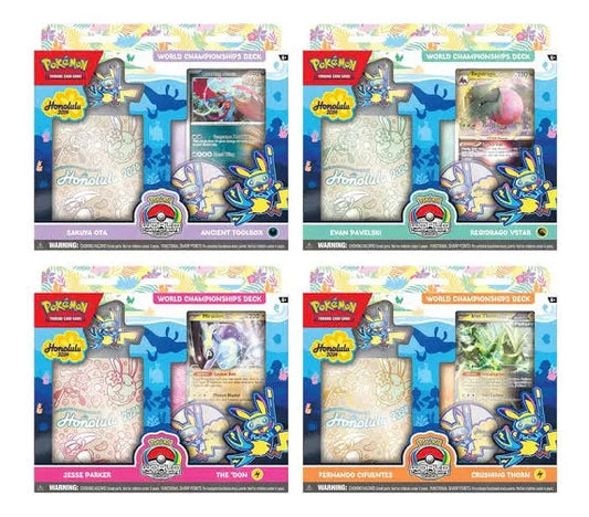 Pokemon World Championships Deck 4 Estrellas Pokemon (Ingles)