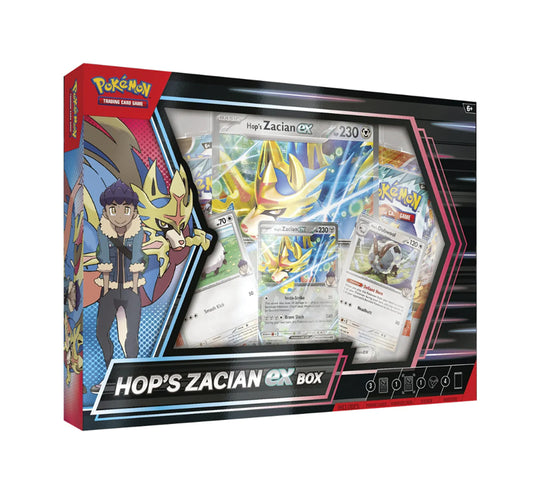 Hop's Zacian EX Box (Ingles)
