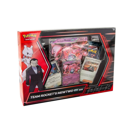 Pokémon TCG: Team Rocket's Mewtwo ex Box (Ingles)