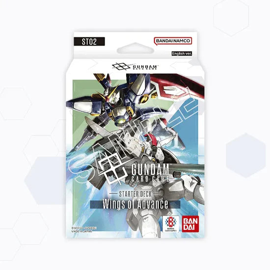 Gundam Card Game - Starter Deck 02 [ST02] Wings of Advance (Inlges)